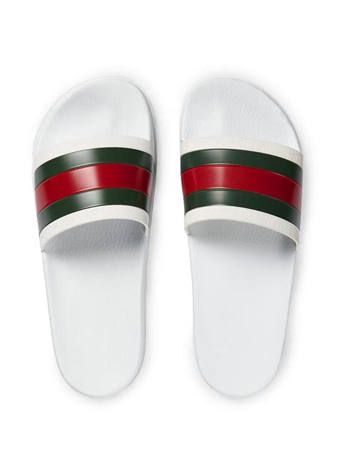 cheap gucci slides white|best deals on gucci slides.